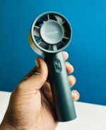 Xiaomi AISOLOVE F01 Handheld Turbo Fan (2000mAh Battery) – Green Color - Image 2