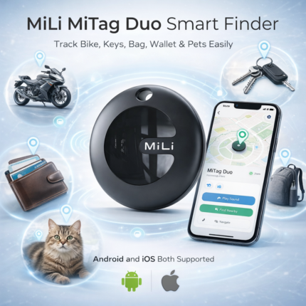 MiLi MiTag Duo Smart Finder for both Android & iOS