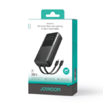 Joyroom JR-PBC06 10000mAh 30W Mini Power Bank with Dual Cables - Image 2