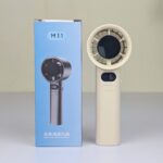 M11 Handheld Portable Bladeless Mini Rechargeable Fan - Image 3